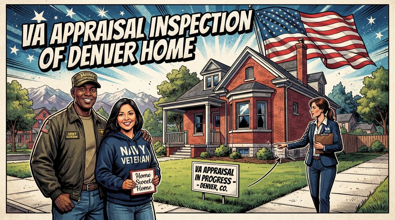VA appraisal inspection of Denver home