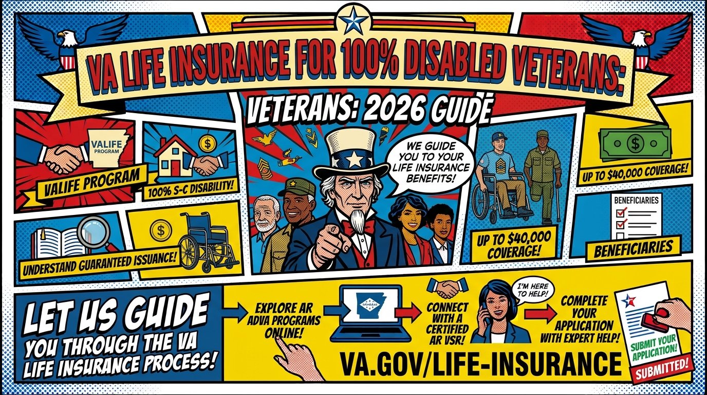 VA Life Insurance for 100% Disabled Veterans: 2026 Guide