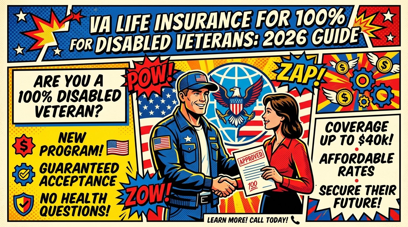VA Life Insurance for 100% Disabled Veterans: 2026 Guide