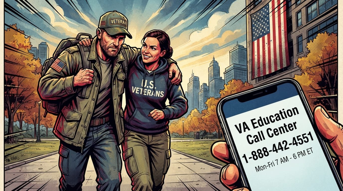 VA school benefits phone number