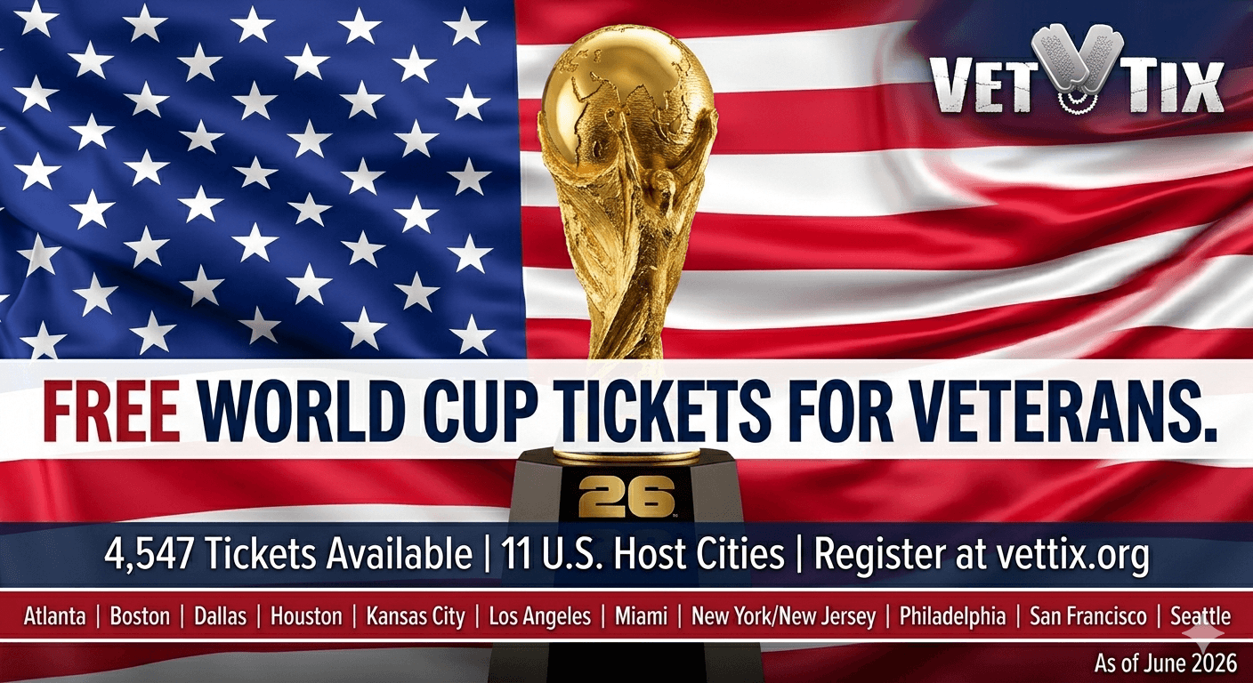Veteran World Cup Tickets 2026