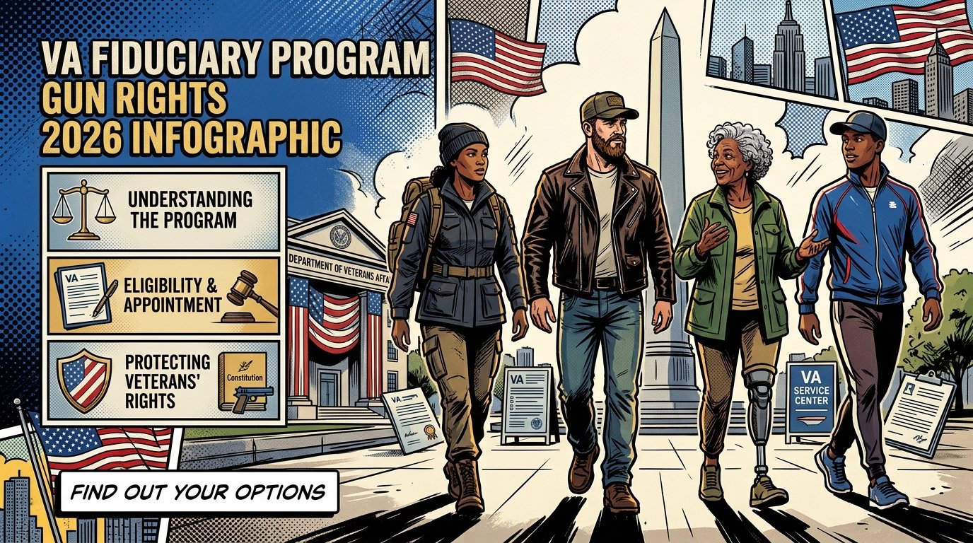 VA Fiduciary Program gun rights 2026 infographic