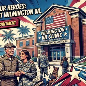 Wilmington VA Clinic building at 1705 Gardner Road in Wilmington NC"