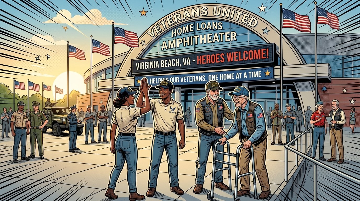 Veterans United Home Loans Amphitheater Virginia Beach exterior