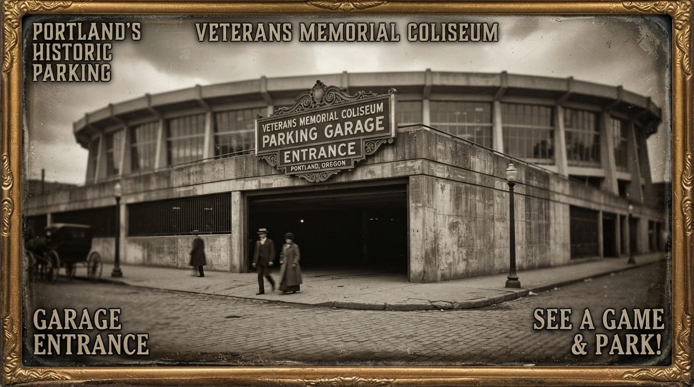 Veterans Memorial Coliseum parking
