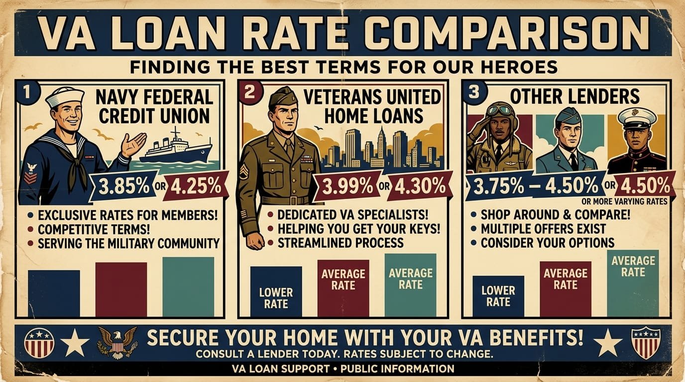 Veterans United vs Navy Federal VA loan