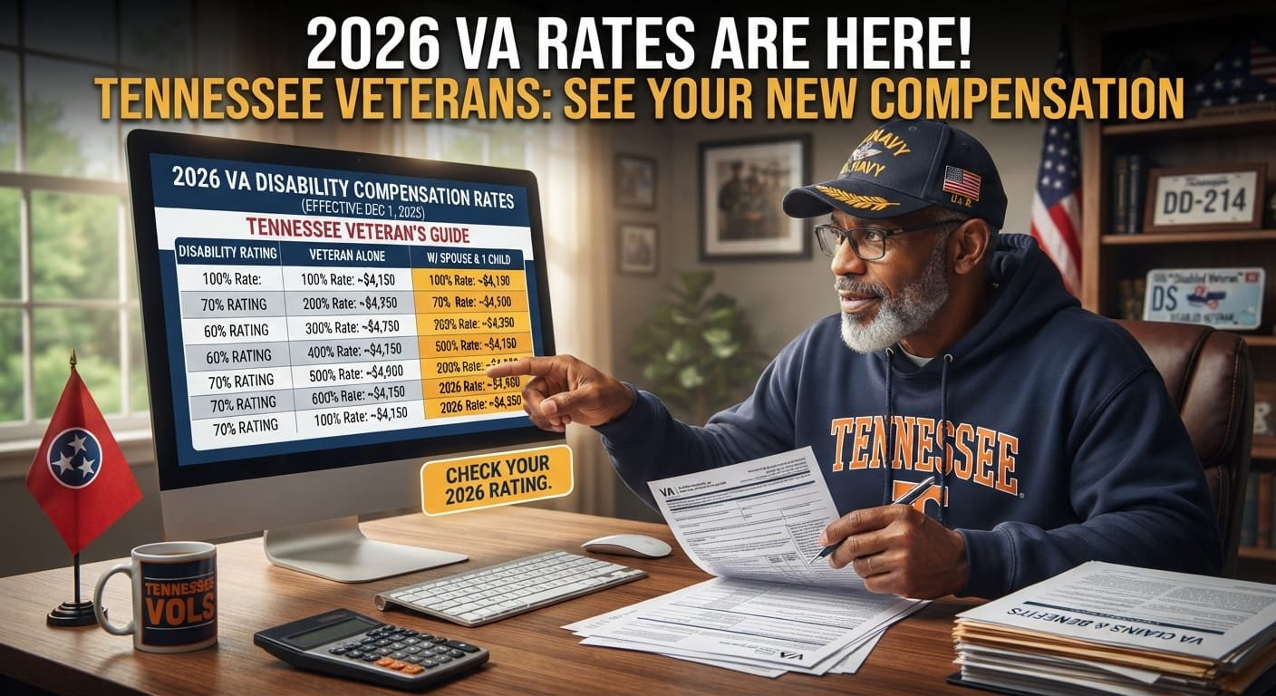 Veterans affairs benefits Tennessee
