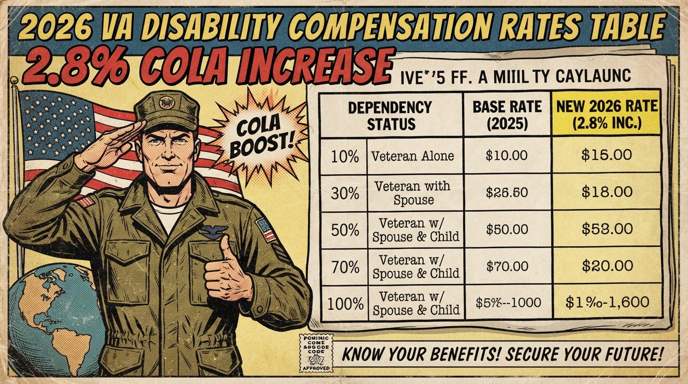 Veterans benefits 2026