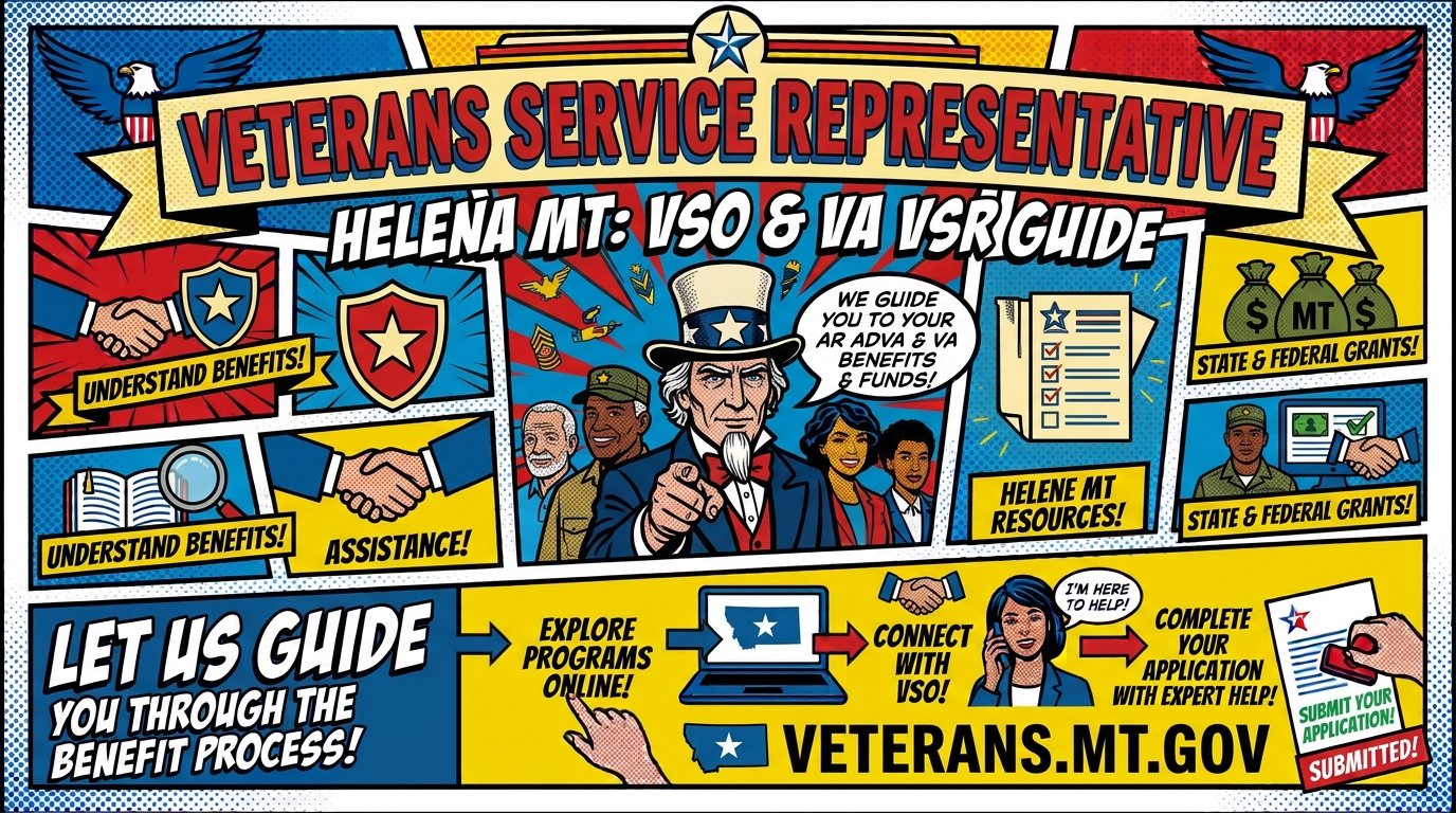 Veterans Service Representative Helena MT: VSO & VA VSR Guide