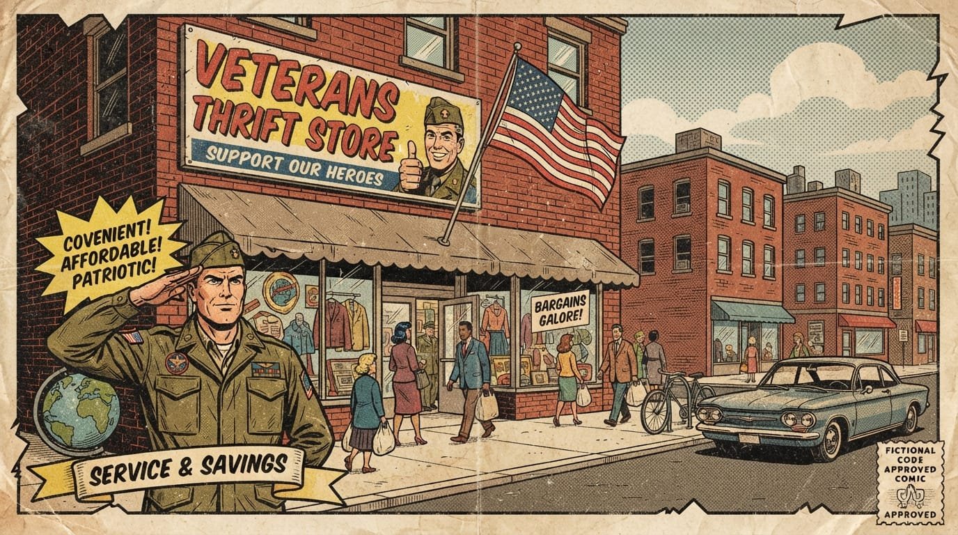 Veterans thrift store near me