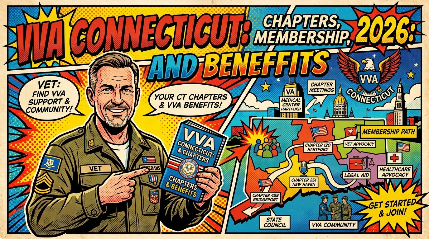 VVA Connecticut Chapters, Membership, and Benefits