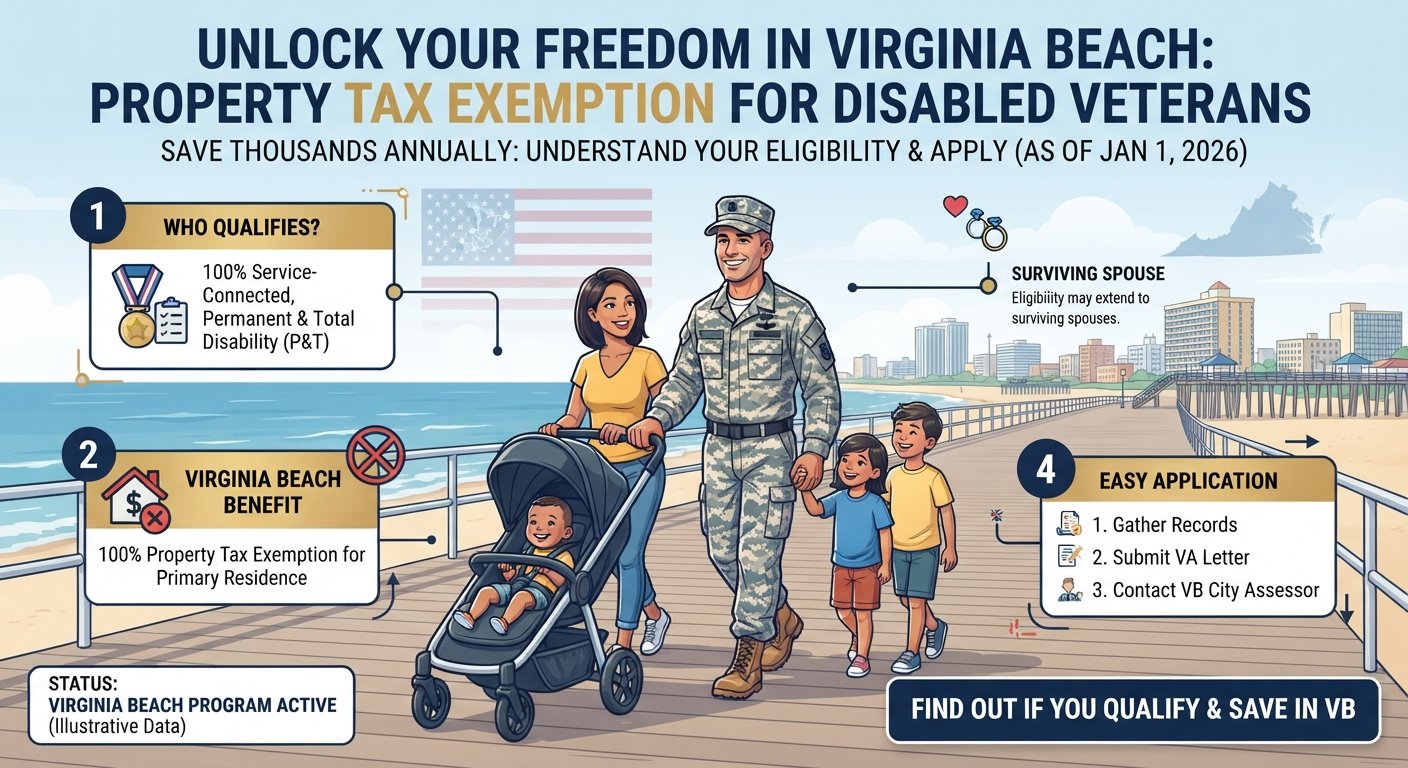 Virginia Beach veteran benefits property tax exemption
