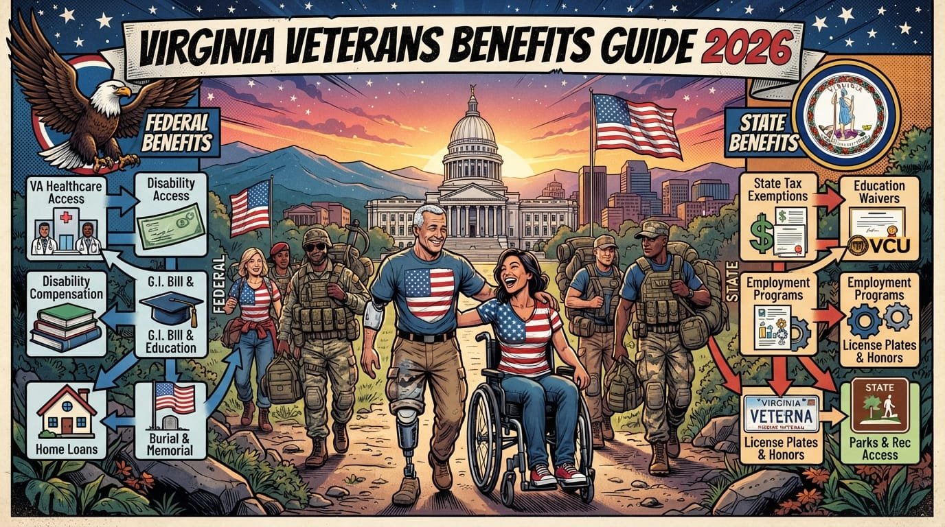 Virginia veterans benefits 2026