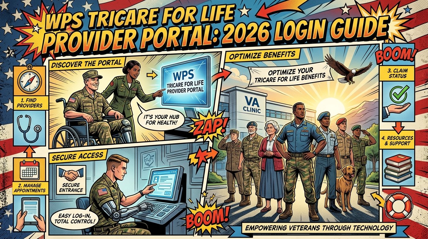 WPS TRICARE For Life Provider Portal: 2026 Login Guide