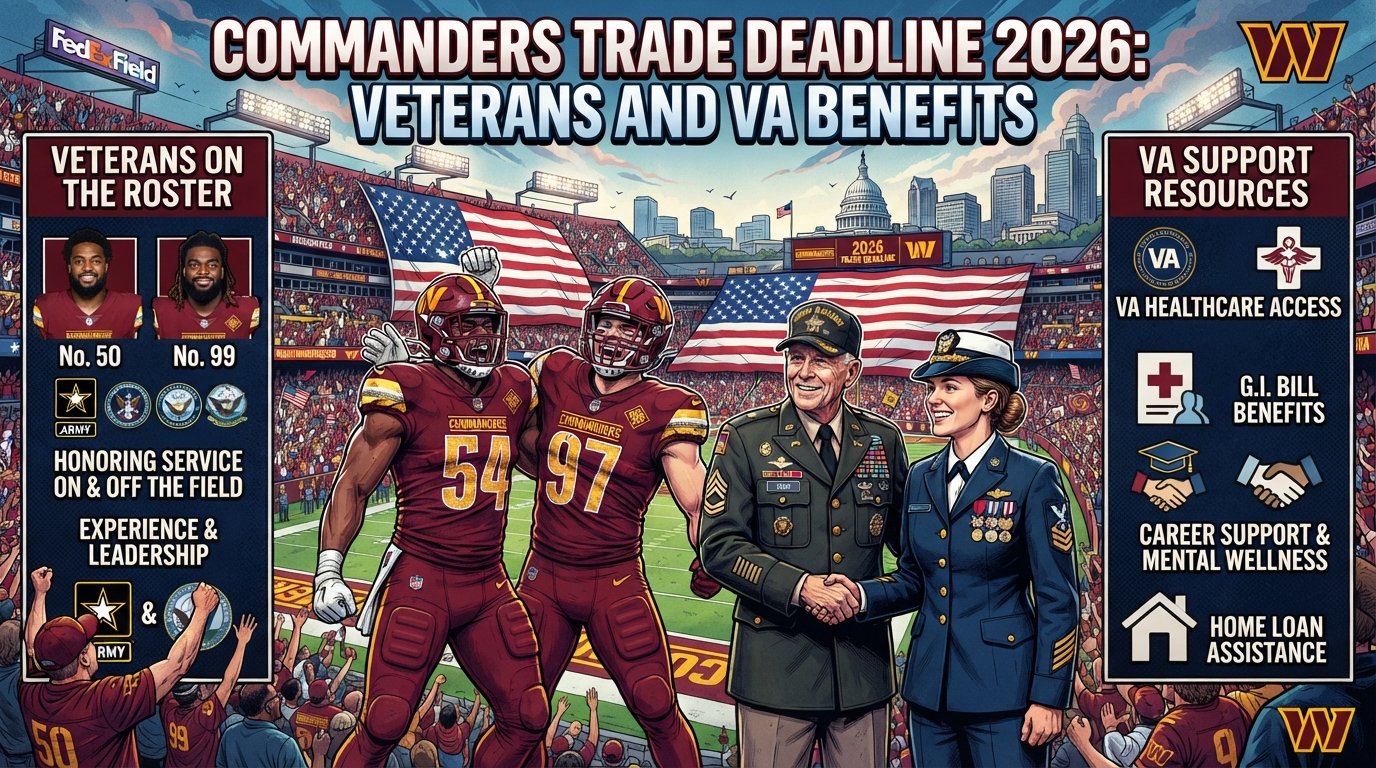 Washington Commanders trade deadline veterans 2310