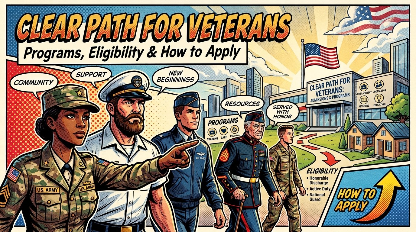 Clear Path for Veterans: Programs, Eligibility & How to Apply