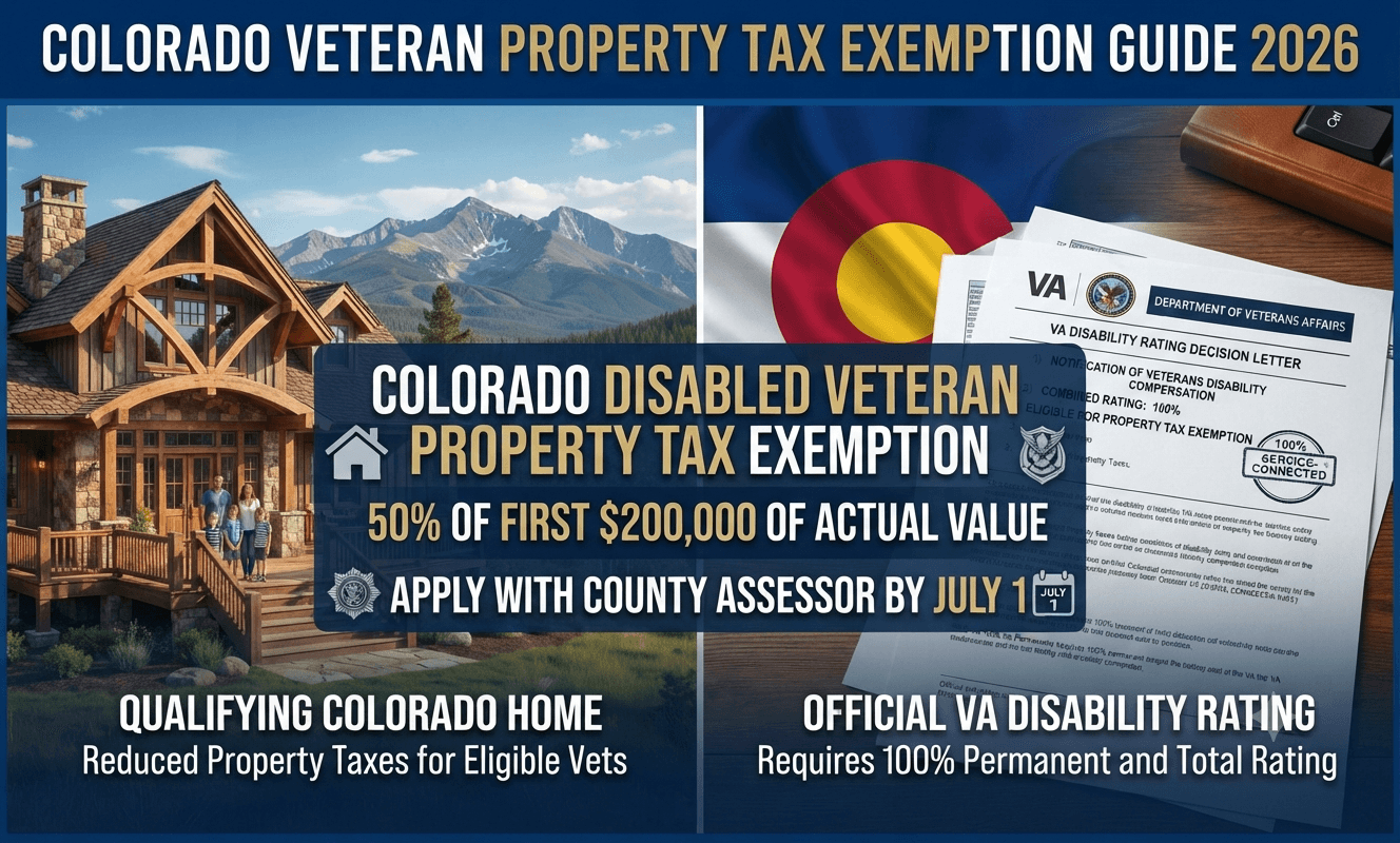 colorado military property tax help
