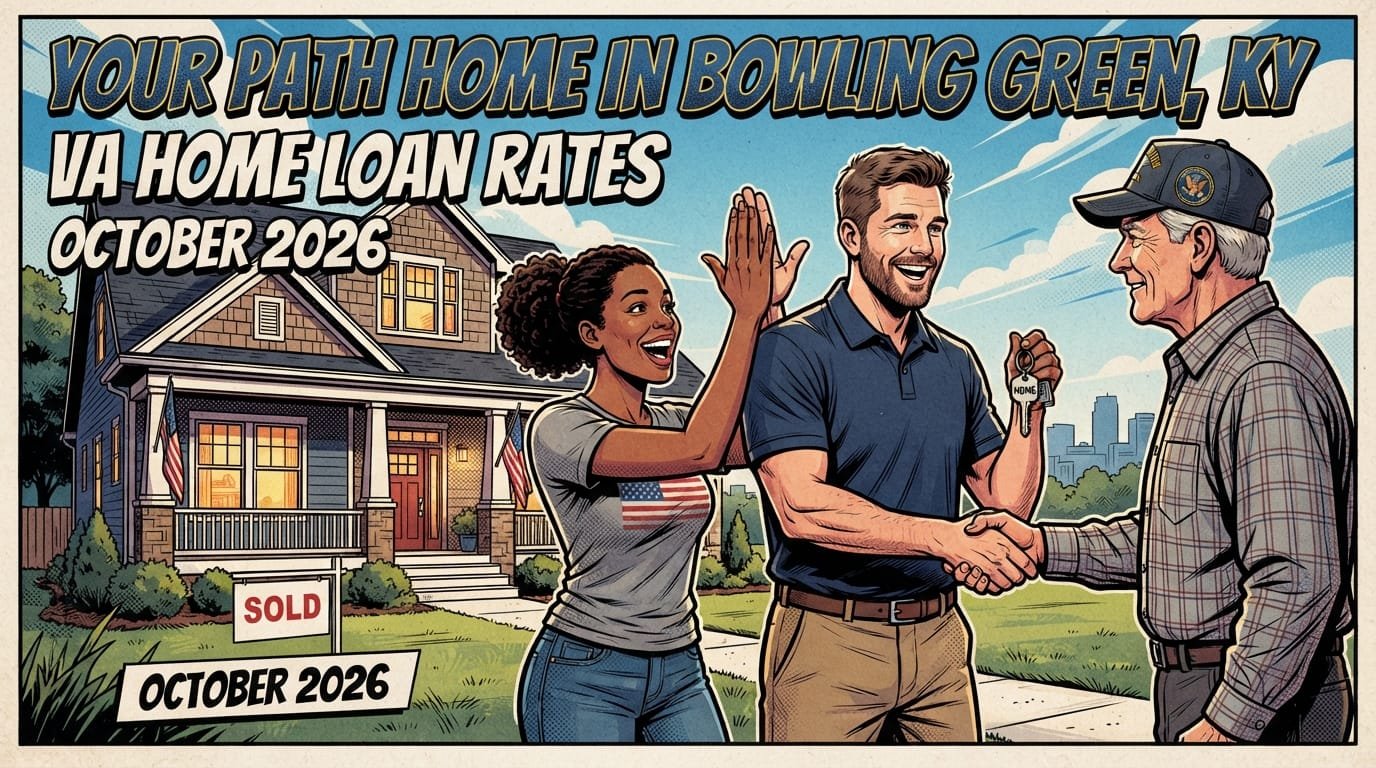 VA home loan rates in Bowling Green Kentucky October 2026