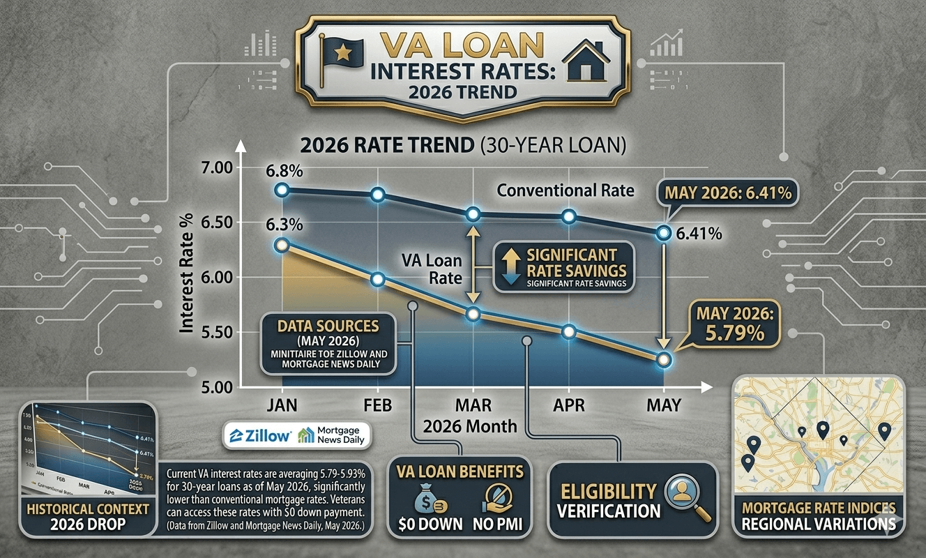 current va interest rates