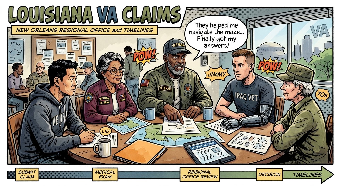 Louisiana VA Claims: New Orleans Regional Office and Timelines