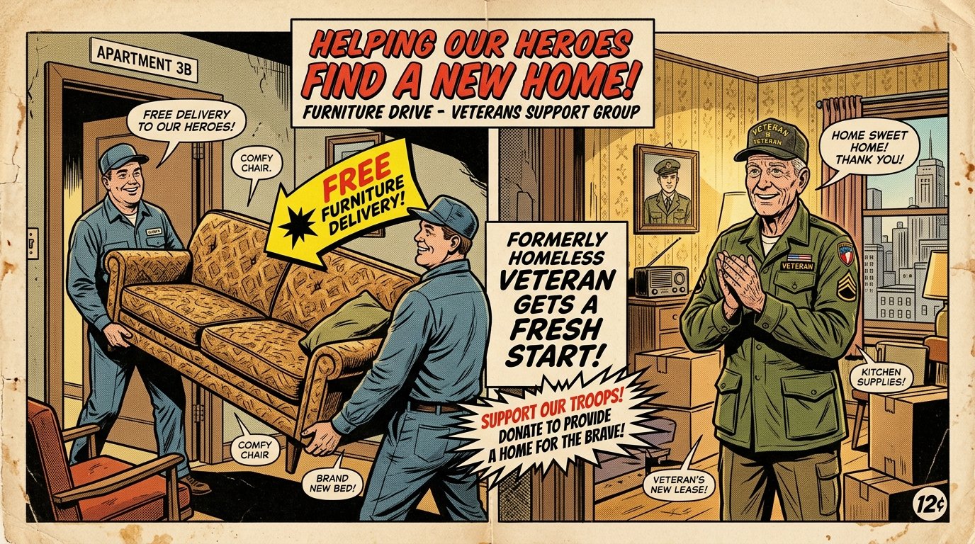 disabled veterans thrift store furniture
