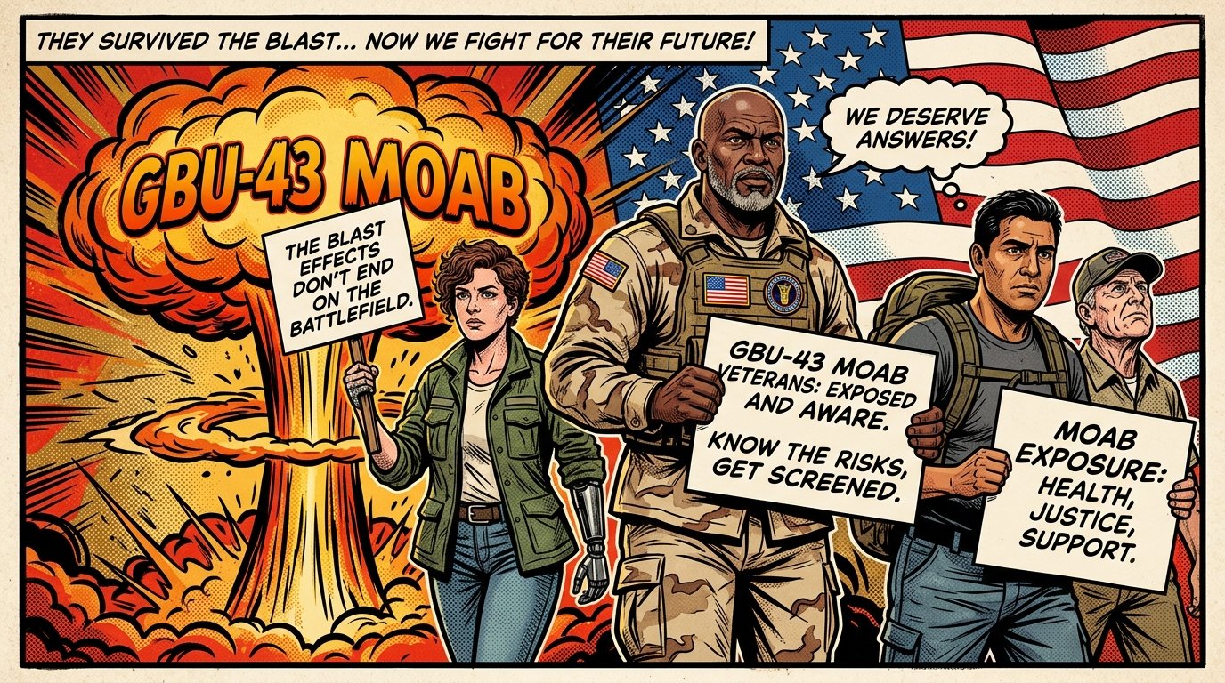 GBU-43 MOAB: What Veterans Need to Know About Blast Exposure