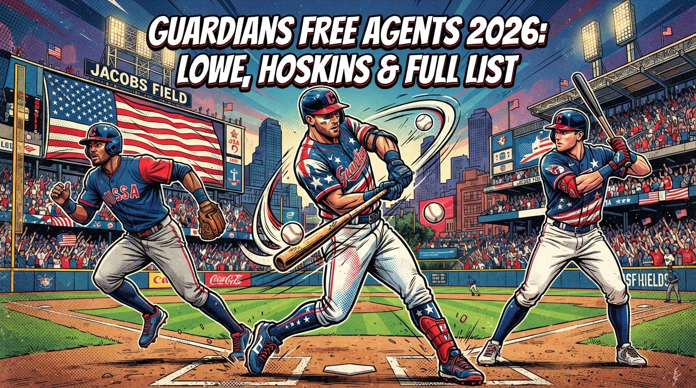 Guardians Free Agents 2026: Lowe, Hoskins & Full List