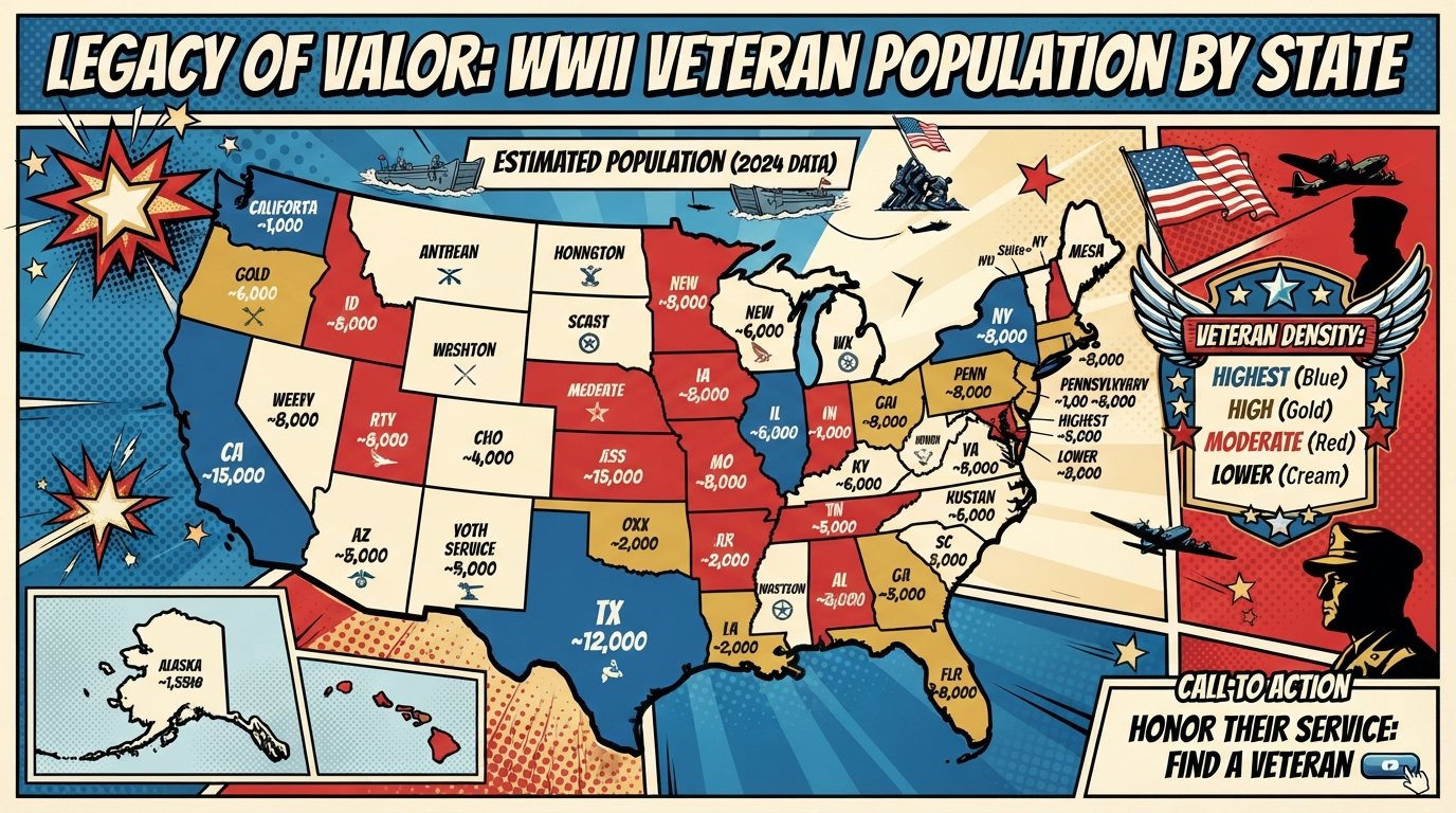 how many world war 2 veterans are alive today 2026