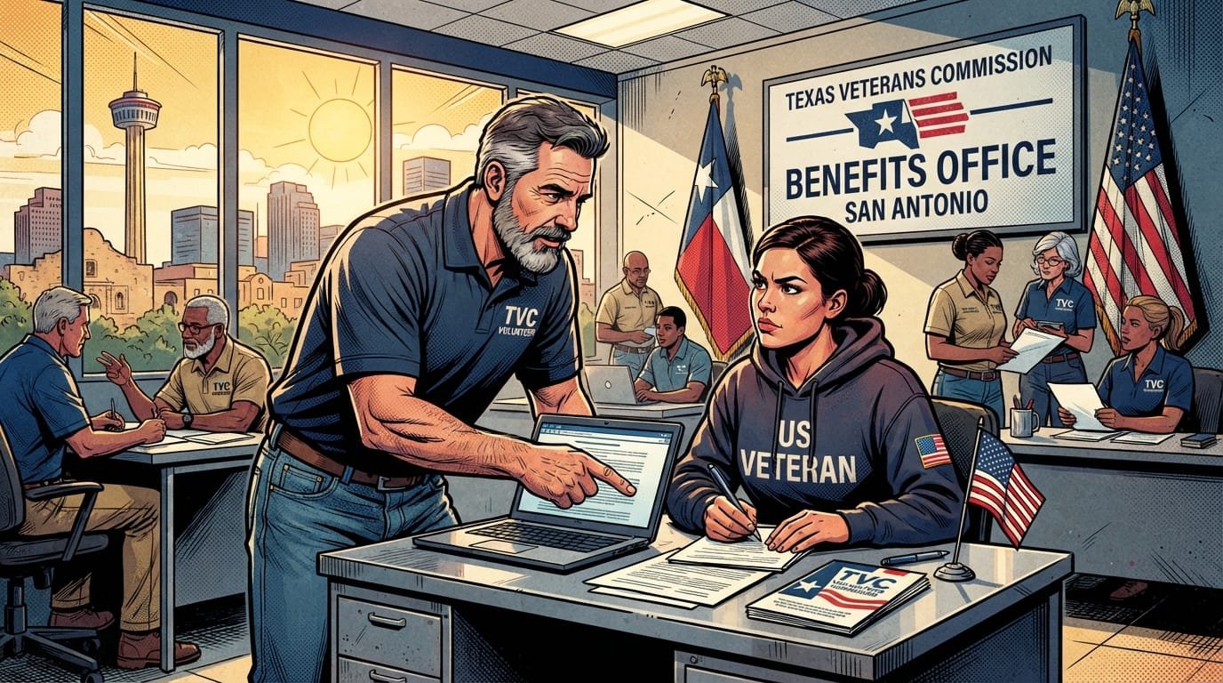 how to apply for VA disability San Antonio TX