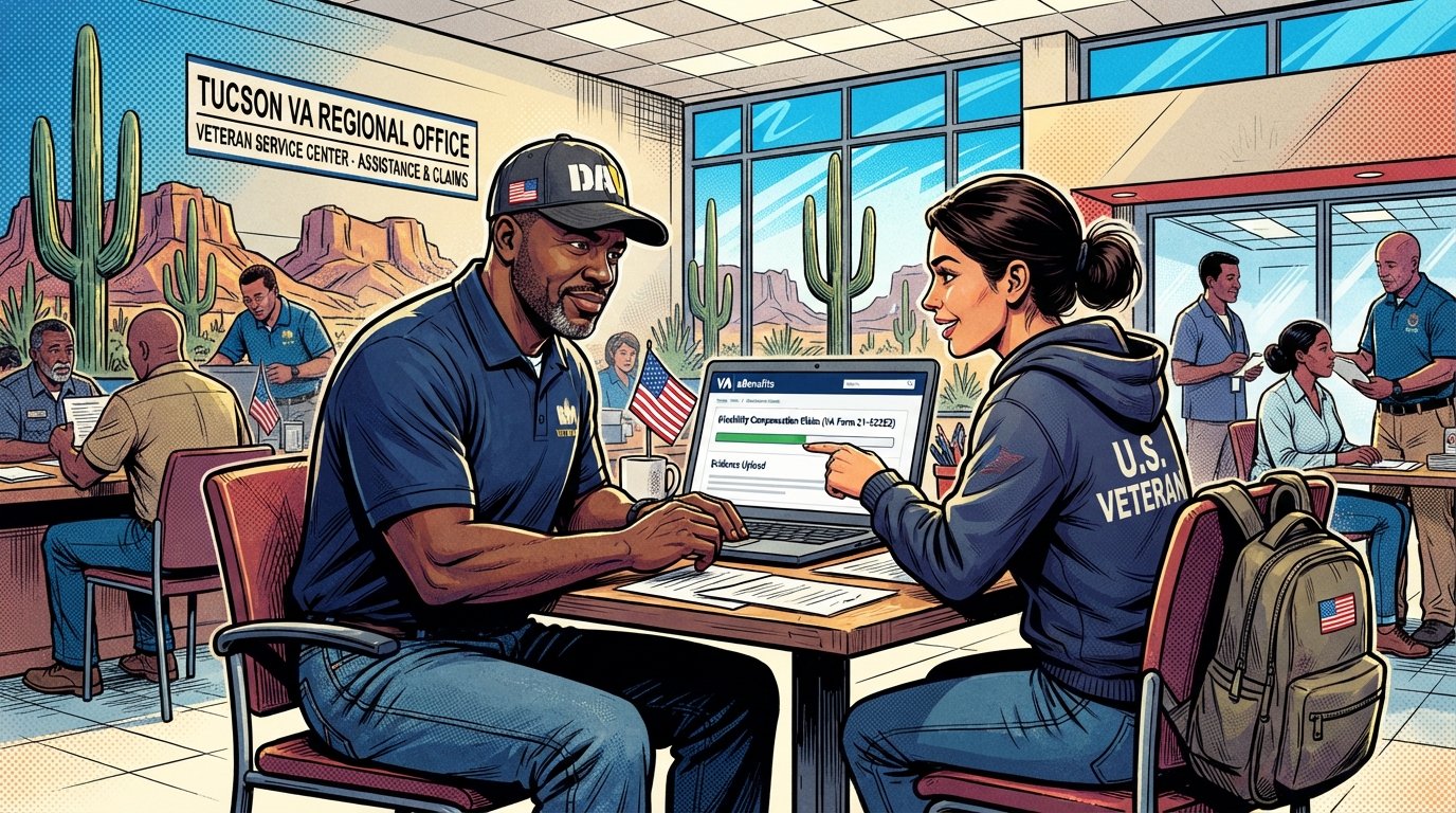 how to apply for VA disability Tucson Sierra Vista AZ