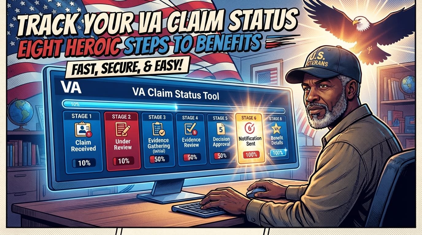 how to check veterans benefits status