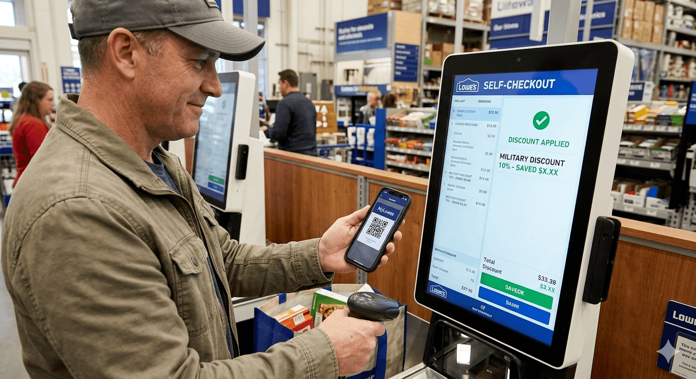 lowes military discount
