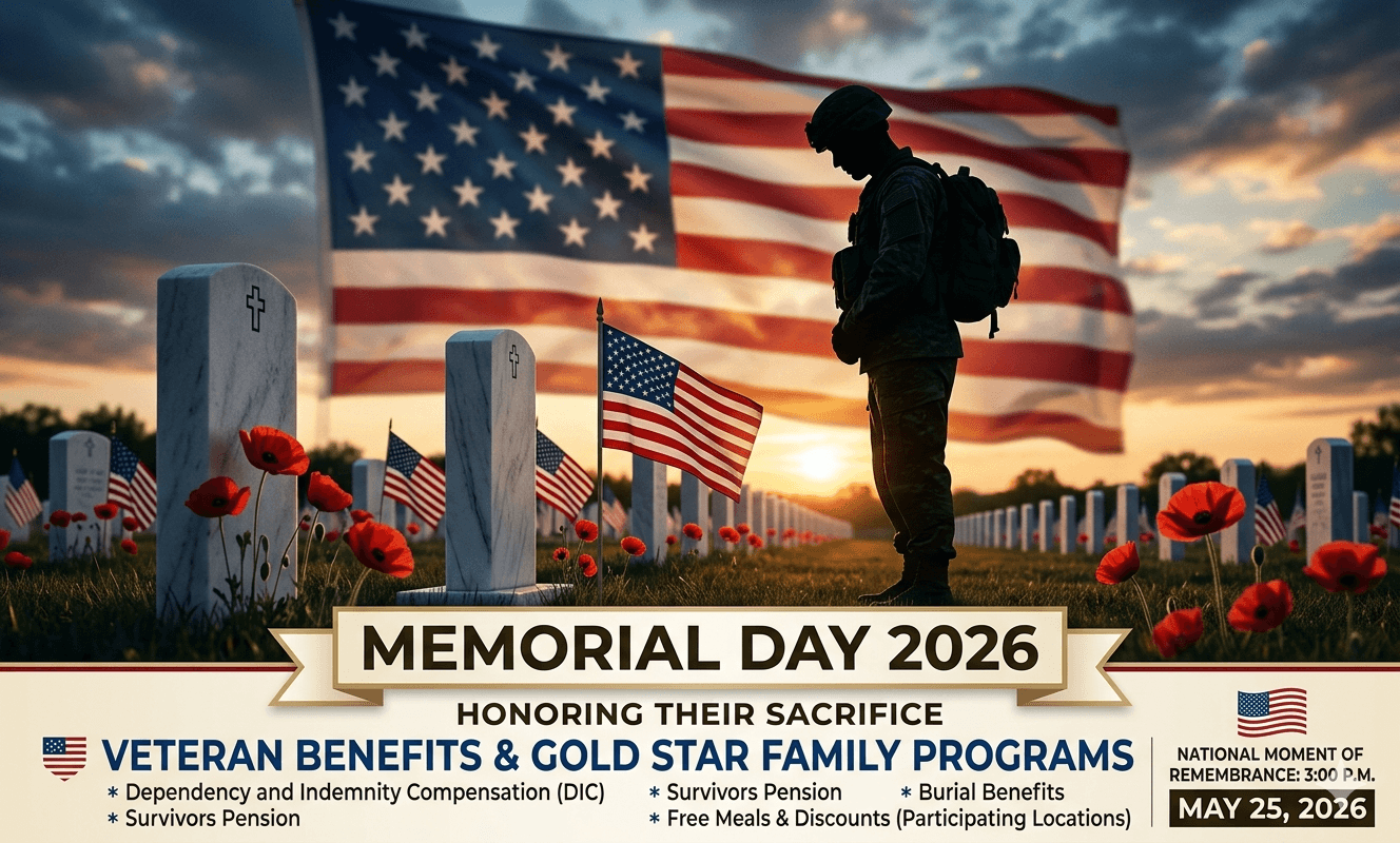 memorial day veteran benefits