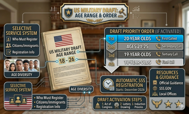 Understanding the Military Draft Age in 2026: Who Gets Drafted First