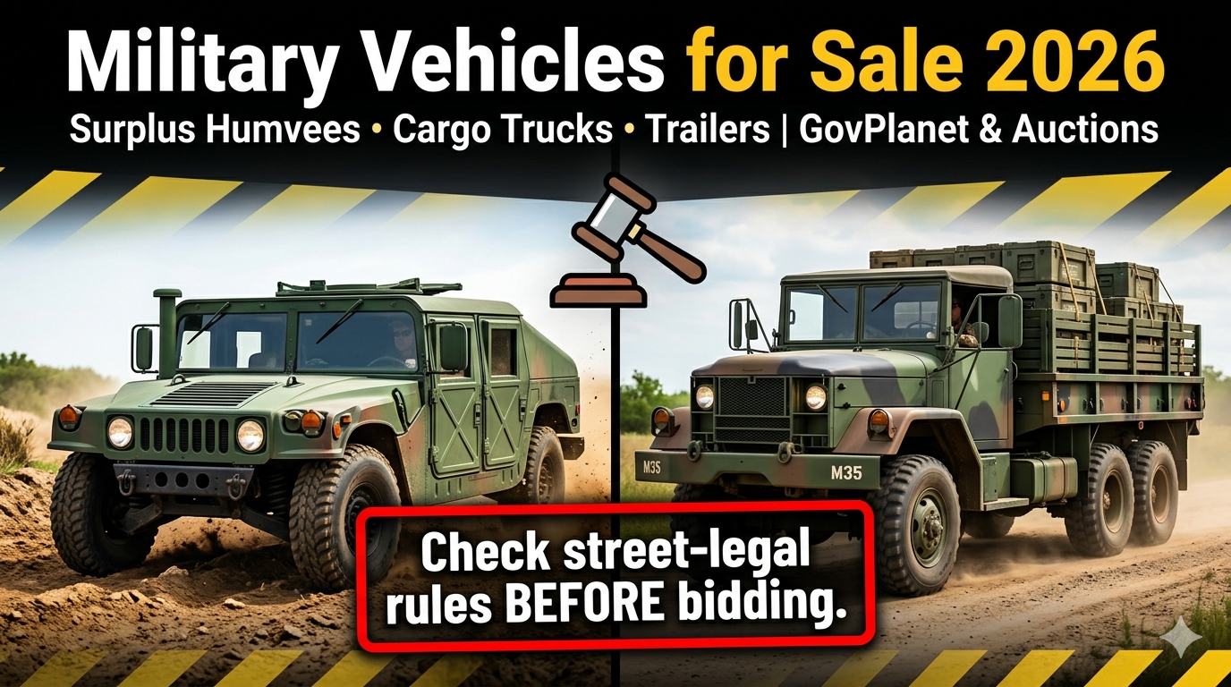 military vehicles for sale