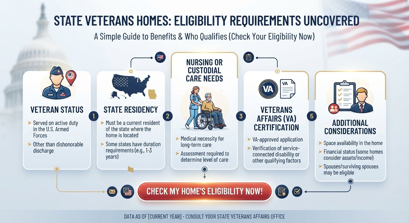 state veterans home eligibility 100 percent disabled