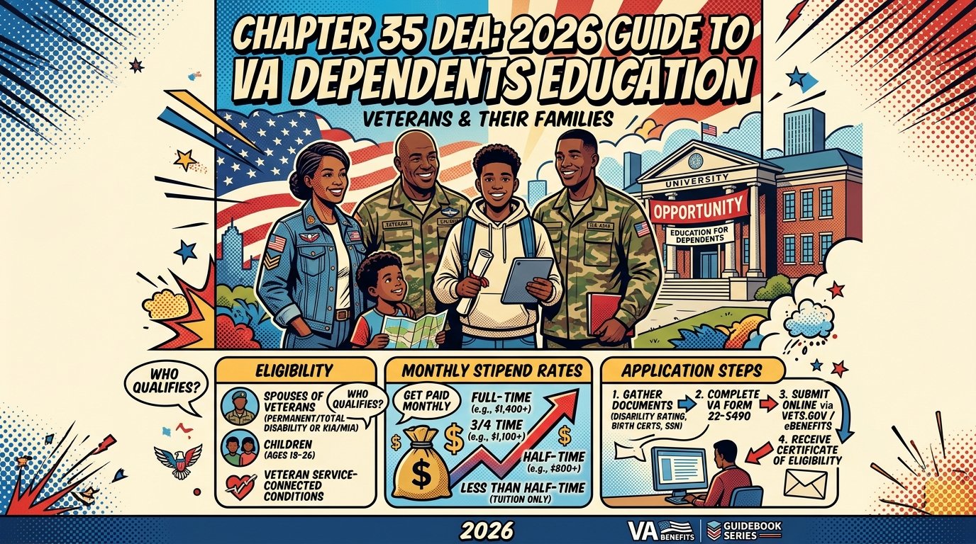 Chapter 35 DEA: 2026 Guide to VA Dependents’ Education