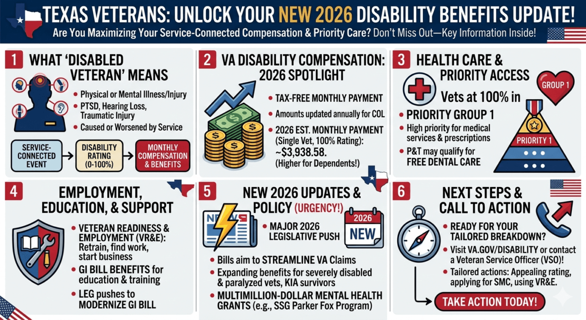 Latest Developments in VA Disability Compensation for Disabled War Veterans