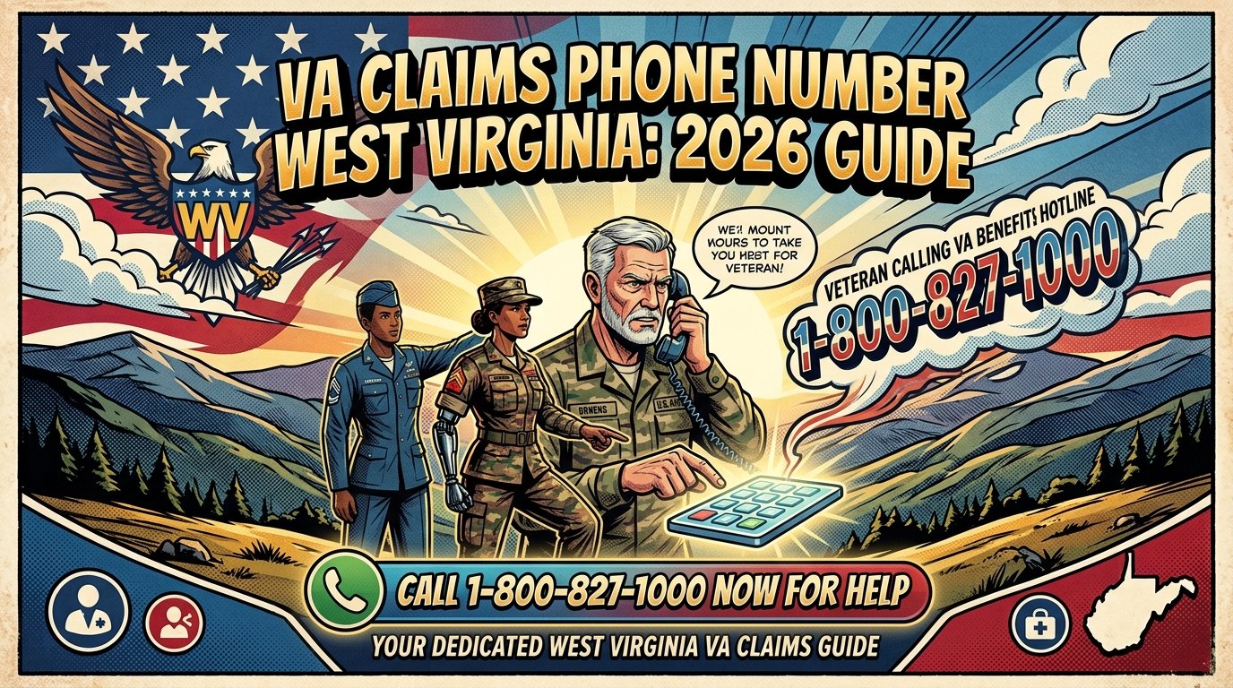 Veteran calling VA benefits hotline 1-800-827-1000