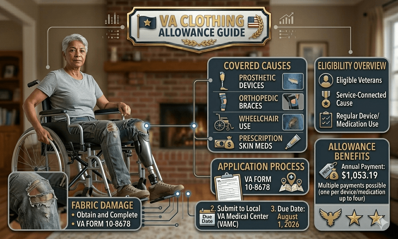 va clothing allowance