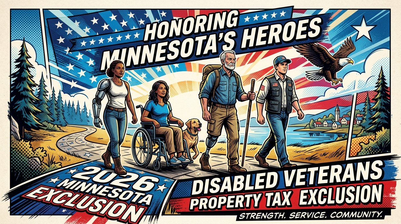 Minnesota disabled veterans property tax exclusion 2026