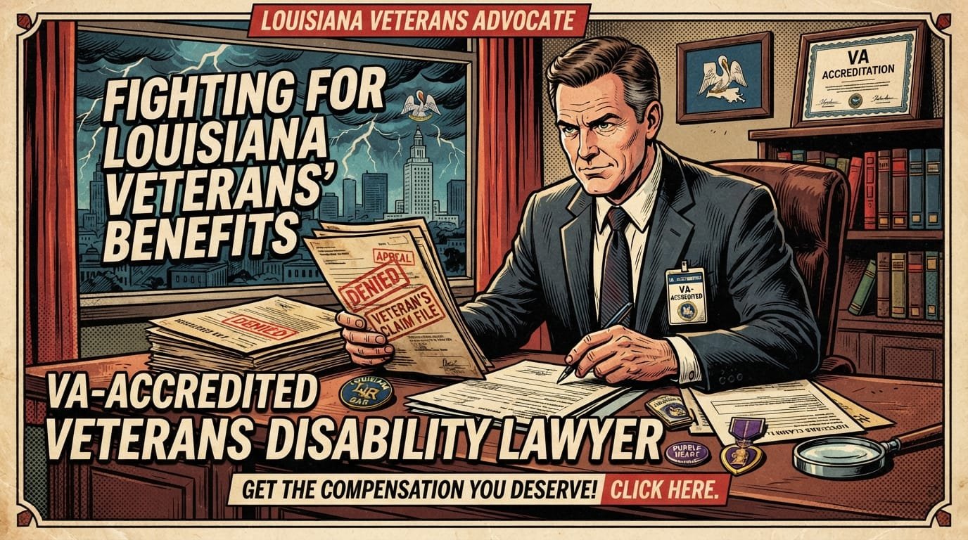 veterans disability lawyer Louisiana