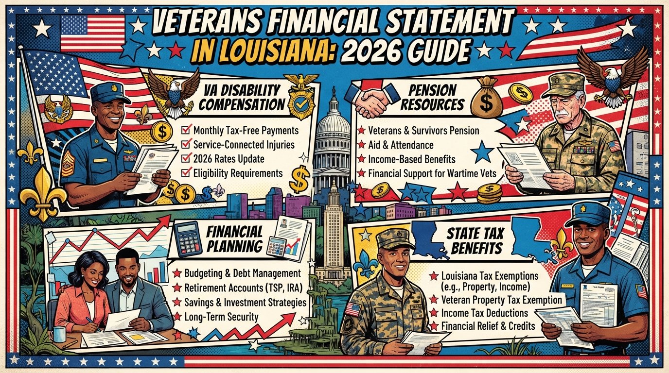 Veterans Financial Statement in Louisiana: 2026 Guide