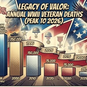 ww2 veterans death rate statistics